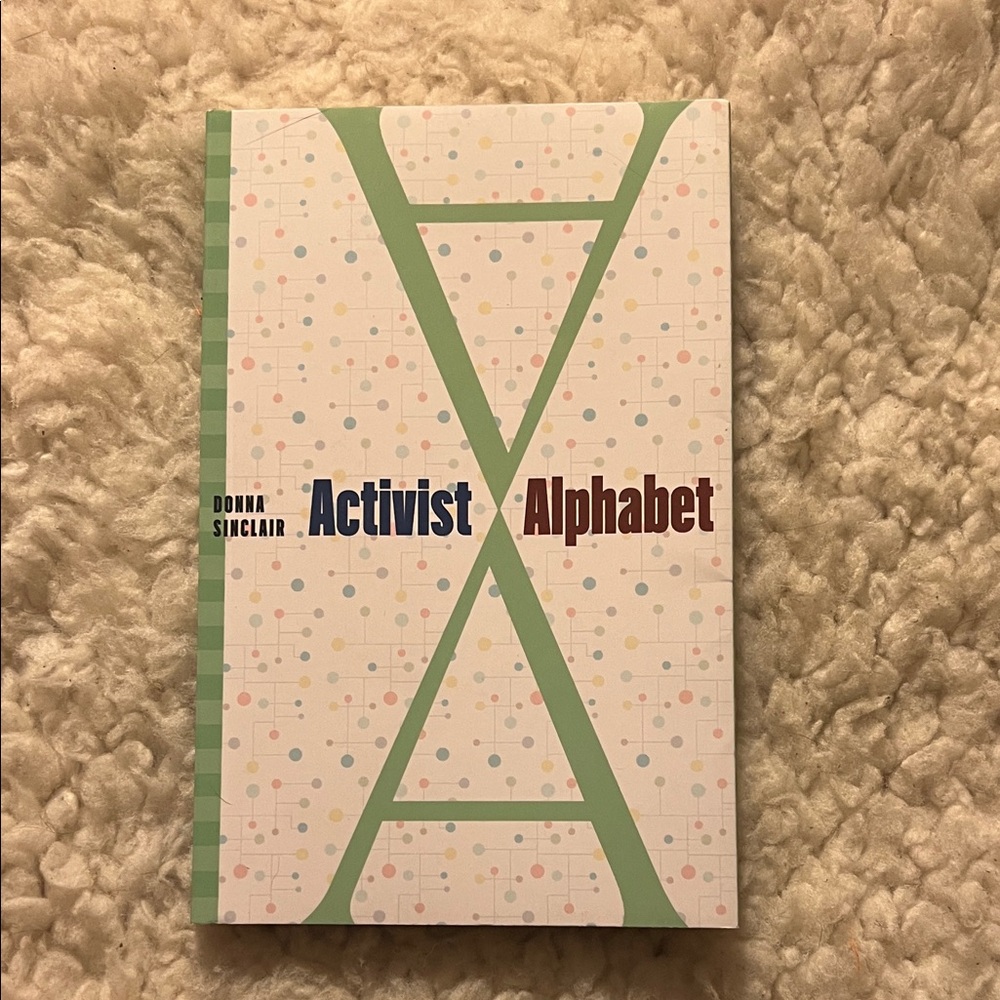 📚3/$20 Activist Alphabet Book by Donna Sinclair